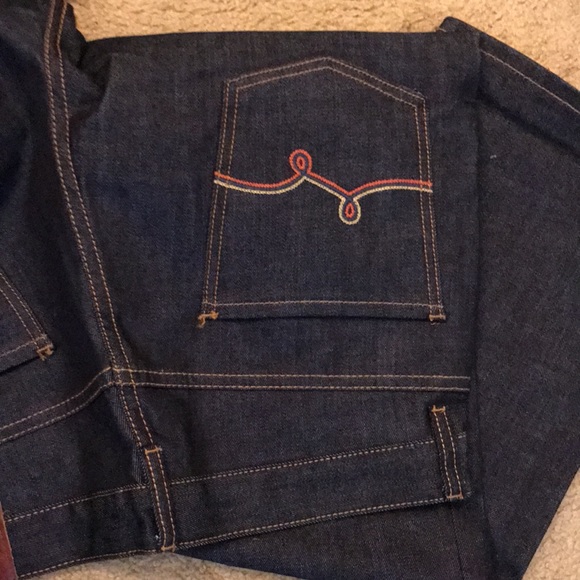 LRG denim jeans dark wash 34x32 great condition classic fit - Picture 7 of 7